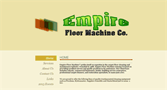 Desktop Screenshot of empirefloormachines.com